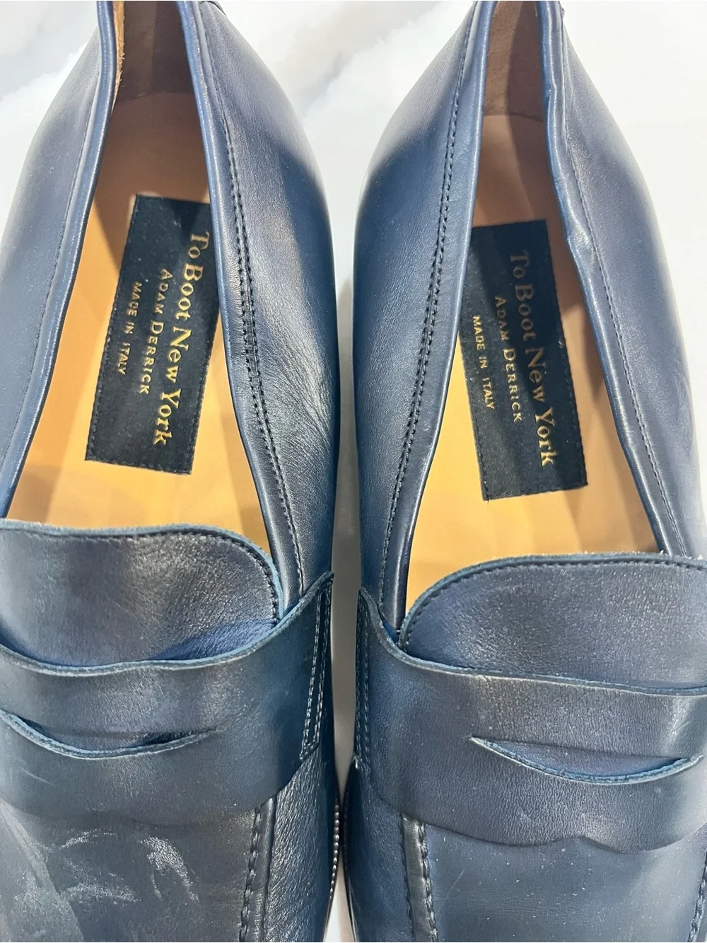 🚨PRICED TO SELL🚨 To Boot NY Navy Loafers 9